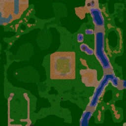 Dwarven Wars V2.3 - Warcraft 3: Mini map