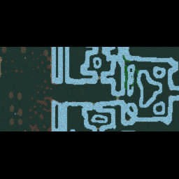 DWE Hu Lao v.3.5Off - Warcraft 3: Mini map