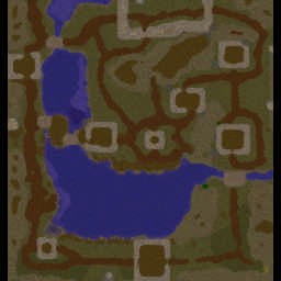 DWEL Xia Kou v. D~6 - Warcraft 3: Mini map