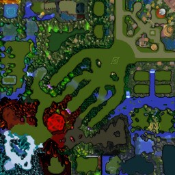 火影忍者羁绊 7.01 - Warcraft 3: Mini map