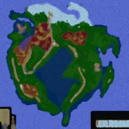 Earth 2k Ver 4.0 - Warcraft 3: Mini map