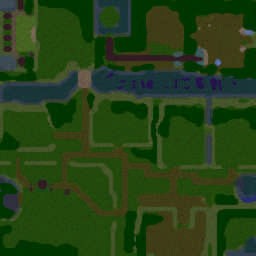 Elfos vs Renegados v.1.0 - Warcraft 3: Mini map