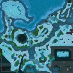 Espada de Hielo - Warcraft 3: Mini map