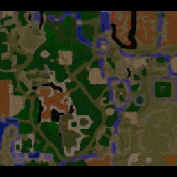 E&T.B.W. V0.2 Beta - Warcraft 3: Mini map
