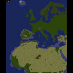 Europe at War VIC3.01b - Warcraft 3: Mini map