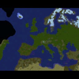 Europe at War Zombies 1.5b - Warcraft 3: Mini map