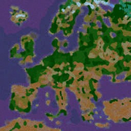 Europe In Chaos - Terrain - Warcraft 3: Mini map