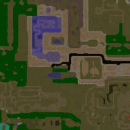 Evil Town 1 [Lost in the City] v2.1 - Warcraft 3: Mini map