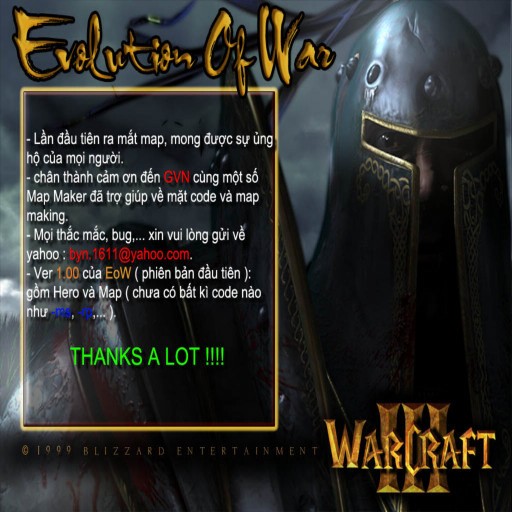 Evolution Of War - Warcraft 3: Custom Map avatar