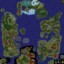 Fall of Azeroth 1.1A - Warcraft 3 Custom map: Mini map