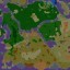 Fantasy World War 1.0 - Warcraft 3 Custom map: Mini map