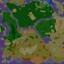 Fantasy World War 1.1 - Warcraft 3 Custom map: Mini map