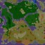 Fantasy World War 1.3 - Warcraft 3 Custom map: Mini map