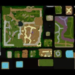Fight of Anime FSA v1.4 - Warcraft 3: Mini map