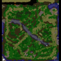 Final Fantasy Chronicles - Warcraft 3: Mini map