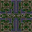Four Castles V16 - Warcraft 3 Custom map: Mini map