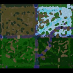 Four Kindoms v2.2 - Warcraft 3: Mini map