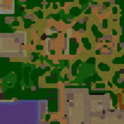 Friday the 13th V.0.7r - Warcraft 3: Mini map