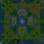 Frozen Deathrose 1.4h - Warcraft 3 Custom map: Mini map