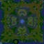 Frozen Deathrose 1.4I - Warcraft 3 Custom map: Mini map