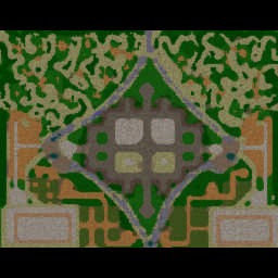 Gangsters Paradise 8.0 Final - Warcraft 3: Mini map