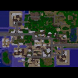 Gangsters v0.33b - Warcraft 3: Mini map