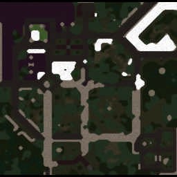 Garden of Death - Warcraft 3: Mini map