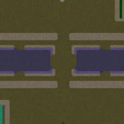 GGame: Human and Orc [AI] - Warcraft 3: Mini map