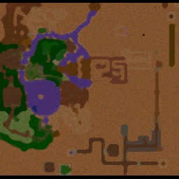 Ghost Town 4.5Beta - Warcraft 3: Mini map