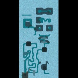 Glacier Path - Warcraft 3: Mini map