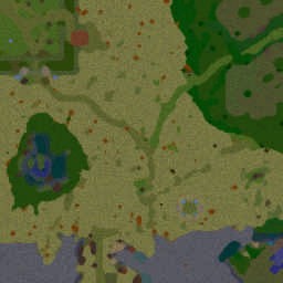Goblin Miners - Warcraft 3: Mini map