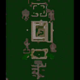 God's War. - Warcraft 3: Mini map