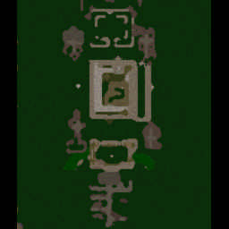God's War! Remastered. - Warcraft 3: Mini map