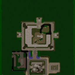 Gods Land on SIEGE - Warcraft 3: Mini map