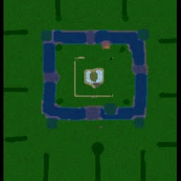 Gods Land The Revolution V1.2 - Warcraft 3: Mini map