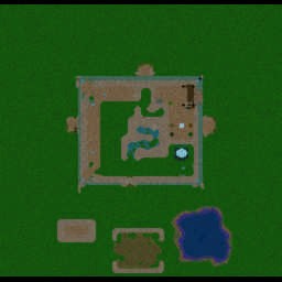 God's Land V5.03 (Rus) - Warcraft 3: Mini map