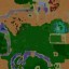 Godzilla: Midevil Mayhem 1.5 - Warcraft 3 Custom map: Mini map