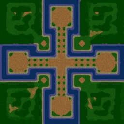 Gold Attackers V1.7 - Warcraft 3: Mini map