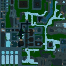 Gold Mine 2 v3.0 Snow Version - Warcraft 3: Mini map