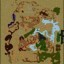Golden Gods II - 1.5 Unofficial - Warcraft 3 Custom map: Mini map