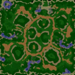 Golems in the Mist - Warcraft 3: Mini map