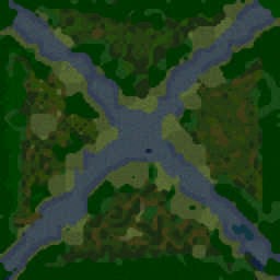 Gondar vs Mortred v1.0 - Warcraft 3: Mini map