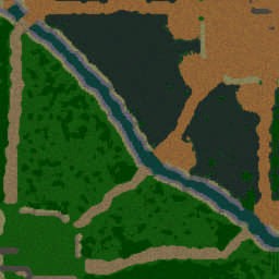 Guard of a Silver Ammulet - Warcraft 3: Mini map