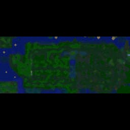  Guerra Do Lago Solar 0.58 - Warcraft 3: Mini map