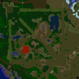Guerras infernalesV1.1e - Warcraft 3: Mini map