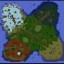 Guerre Entre Voisin v2.0 - Warcraft 3 Custom map: Mini map
