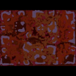 Hell river 6v6. - Warcraft 3: Mini map