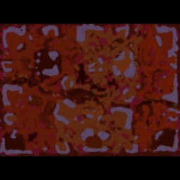 Hell river. - Warcraft 3: Mini map