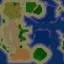 Hero Island War v1.2 - Warcraft 3 Custom map: Mini map