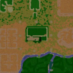 Holy Battle v1.4c - Warcraft 3: Mini map
